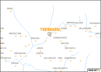 map of Tarahuasi