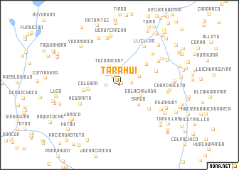 map of Tarahui