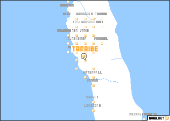 map of Taraïbé