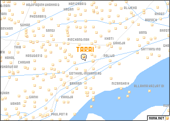 map of Tarāi