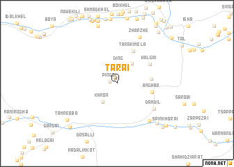 map of Tarai