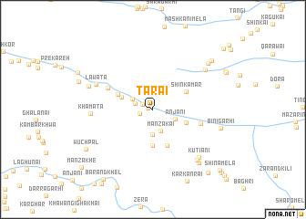 map of Tarai