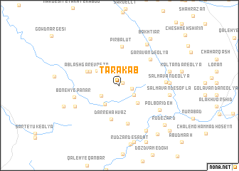 map of Tarakāb