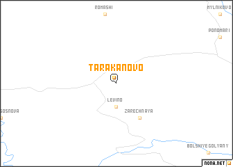 map of Tarakanovo