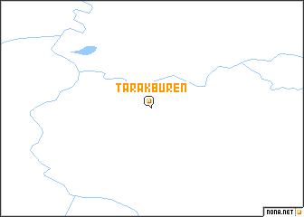 map of Tarak-Buren\