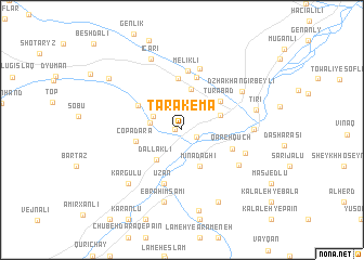 map of Tarakema