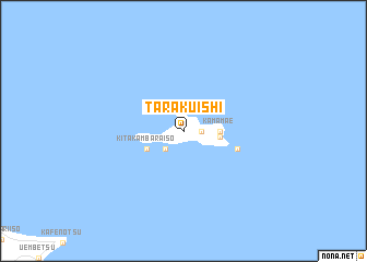 map of Tarakuishi