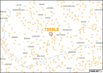 map of Tarala