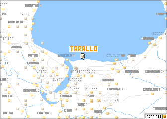 map of Tarallo