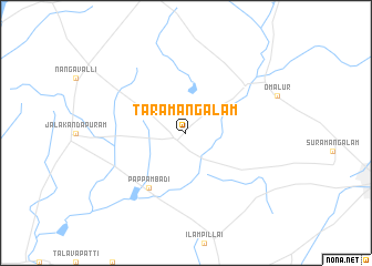 map of Tāramangalam