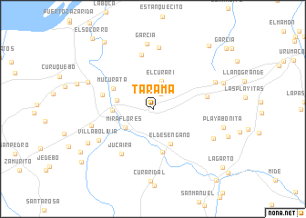 map of Tarama