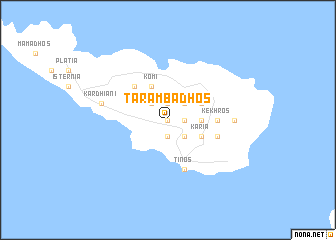 map of Tarambádhos