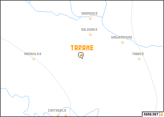 map of Tarame