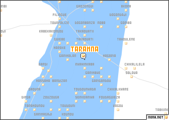 map of Taramna
