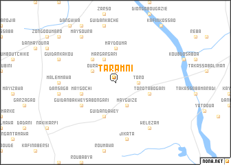 map of Taramni