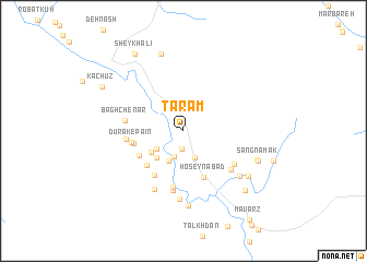 map of Ţāram