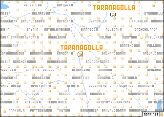 map of Taranagolla