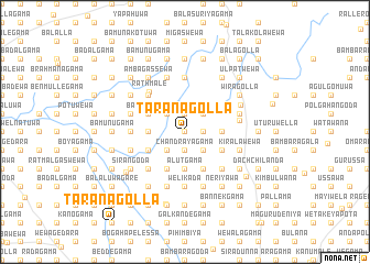 map of Taranagolla