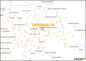 map of Ţārand-e ‘Olyā