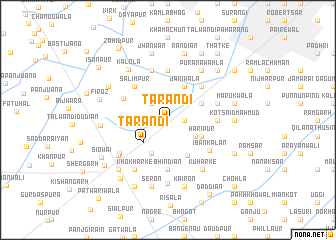 map of Tarandi