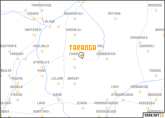 map of Taranga