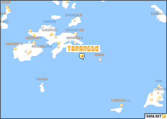 map of Tarangdo