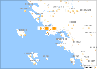 map of Tarangnan