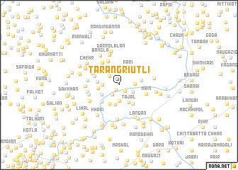 map of Tarangri Utli