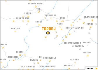 map of Taranj