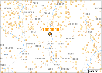 map of Taranna