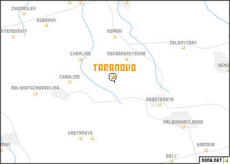 map of Taranovo