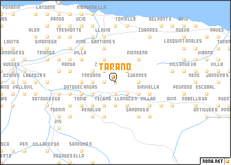 map of Tárano