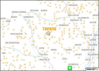 map of Tārāno