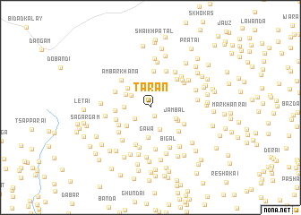 map of Tārān