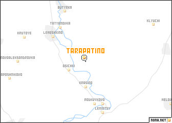 map of Tarapatino