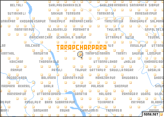 map of Tarap Charpāra