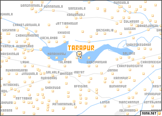 map of Tārāpur