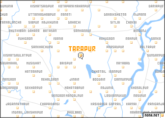 map of Tārāpur