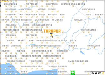 map of Tārāpur