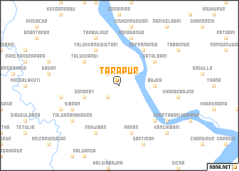 map of Tārāpur