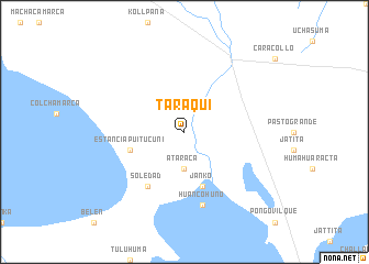 map of Taraqui