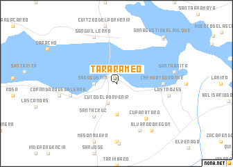 map of Tararameo