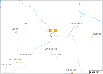 map of Tarara