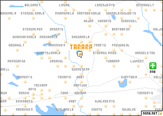 map of Tararp