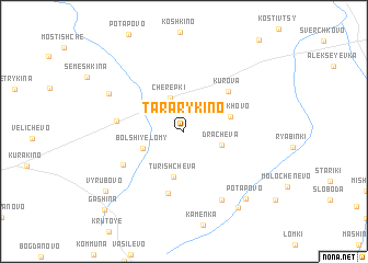 map of Tararykino