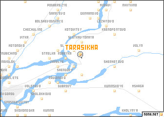 map of Tarasikha