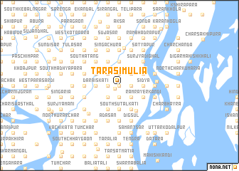 map of Tārāsimulia