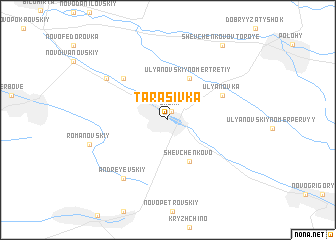 map of Tarasivka