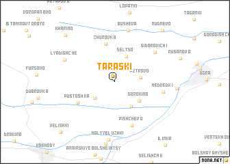 map of Taraski