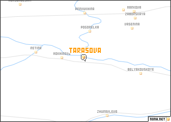 map of Tarasova